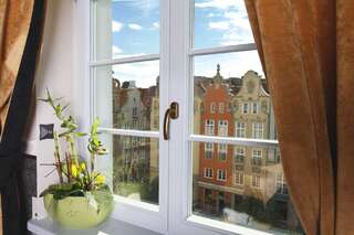 Апарт-отели Holland House Residence Old Town Гданьск Улучшенный двухместный номер с 1 кроватью или 2 отдельными кроватями, вид на город-5